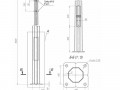 Опора ОГКлф-8.0(К240-180-4х25)-ц Пересвет В00004483