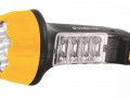 Фонарь LED3818 (аккум 220В черн./желт. 7+8 LED 2 режима SLA) Ultraflash 10973