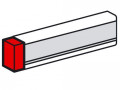 Заглушка 100х50мм METRA Leg 638035