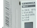 Ограничитель перенапряжения ОПС1-C 1Р 10/40кА 230В GENERICA IEK MOP20-1-C-G