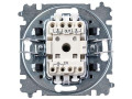 Выключатель 2-кл. СП Levit IP20 кофе макиато/бел. ABB 2CHH590545A6018