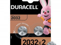 Элемент питания литиевый CR 2032-2BL (блист.2шт) (20/200/29400) Duracell Б0037273