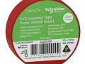 Изолента ПВХ 19мм (рул.20м) красн. двусторонняя этикетка SchE IMT38200