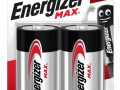 Элемент питания алкалиновый MAX LR20/373 BL2 (2/12/24) (блист.2шт) Energizer E302306800