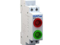 Индикатор ND9-2/gr AC/DC 230В (LED) (R) красн./зел. CHINT 594138
