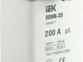 Вставка плавкая ППНИ-35 200А габарит 1 IEK DPP30-200