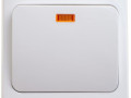 Выключатель 1-кл. СП Этюд 10А IP20 с подсветкой бел. SE BC10-005B
