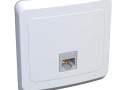 Розетка компьютерная 1-м СП Этюд RJ45 кат.5E бел. SE KOMC-001B