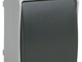Выключатель кнопочный 1-кл. ОП Форс 10А IP54 ВСк20-1-0-ФСр сер. IEK EVS13-K03-10-54-DC