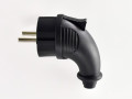 Вилка угловая 16А 2P+PE 220-240В IP44 каучук LEZARD 106-0400-0108/108
