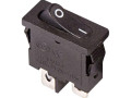 Выключатель клавишный 250В 6А (2с) ON-OFF черн. Mini (RWB-103; SC-766; MRS-101-5) Rexant 36-2050