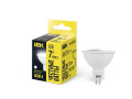 Лампа светодиодная 7Вт MR16 софит 4000К нейтр. бел. GU5.3 630лм 230-240В IEK LLE-MR16-7-230-40-GU5