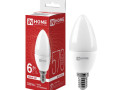 Лампа светодиодная LED-СВЕЧА-VC 6Вт свеча 4000К нейтр. бел. E14 570лм 230В IN HOME 4690612020396