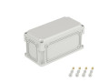 Корпус 300х150х146мм IP67 с непрозр. крышкой 21мм с фланцами пластик. DKC 531210