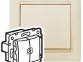 Выключатель 2-кл. 1п 1мод. СП Valena 10А IP31 с подсветкой механизм сл. кость (DIY-упак.) IEK 695630