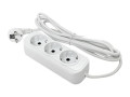 Удлинитель 3х3м с заземл. 16А IP20 Эксперт 3.0кВт ПВС 3х1 PROxima EKF UBA16-310-3-03