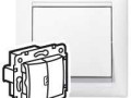 Переключатель проходной 2-кл. 1п 1мод. СП Valena 10А IP31 механизм бел. (DIY-упак.) IEK 694266