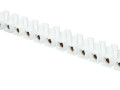 Колодка клеммная 6кв.мм 5А полистирол бел. (уп.10шт) PROxima EKF plc-KK-6-5-ps-w