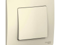 Выключатель 1-кл. СП Blanca 10А IP20 (сх. 1) 250В молочн. SE BLNVS010102
