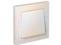 Выключатель 1-кл. СП AtlasDesign 10А IP20 (сх. 1) 10AX в сборе жемчуж. SE ATN000412