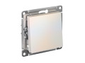 Выключатель 1-кл. СП AtlasDesign 10А IP20 (сх. 1) 10AX с самовозвратом механизм жемчуж. SE ATN000415