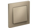 Выключатель 1-кл. СП AtlasDesign 10А IP20 (сх. 1) 10AX в сборе шампань SE ATN000512