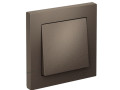 Выключатель 1-кл. СП AtlasDesign 10А IP20 (сх. 1) 10AX в сборе мокко SE ATN000612