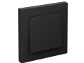 Выключатель 1-кл. СП AtlasDesign 10А IP20 (сх. 1) 10AX в сборе карбон SE ATN001012