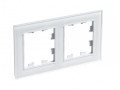 Рамка 2-м AtlasDesign Nature стекло бел. SE ATN320102