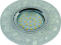 Светильник декоративный Luciole DLS-L103 CHROME/CLEAR 1х35Вт GU5.3 IP20 Fametto 10717