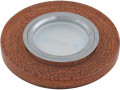 Светильник декоративный Luciole DLS-L104 CHROME/BROWN 1х35Вт GU5.3 IP20 Fametto 10719