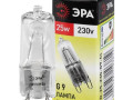 Лампа галогенная G9-JCD-25-230V-Cl 25Вт капсула G9 230В Эра C0027376