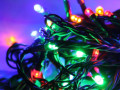 Гирлянда светодиодная 50LED провод 6.5м 8 режимов мигания Космос KOC_GIR50LED_RGB