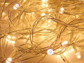 Гирлянда светодиодная 50LED провод 6.5м 8 режимов мигания Космос KOC_GIR50LED_W
