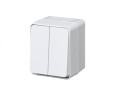 Выключатель 2-кл. ОП AtlasDesign PROFI IP54 10AX бел. SE ATN540151