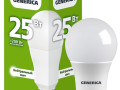 Лампа светодиодная A65 25Вт грушевидная 4000К E27 230В GENERICA LL-A65-25-230-40-E27-G