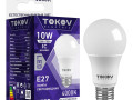 Лампа светодиодная 10Вт А60 4000К Е27 176-264В TOKOV ELECTRIC TKE-A60-E27-10-4K