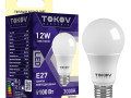 Лампа светодиодная 12Вт А60 3000К Е27 176-264В TOKOV ELECTRIC TKE-A60-E27-12-3K
