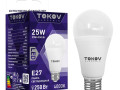 Лампа светодиодная 25Вт А60 4000К Е27 176-264В TOKOV ELECTRIC TKE-A60-E27-25-4K