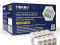 Клемма строительно-монтажная СМК 2273-208 EU2.5 418 8-проводная прозр. TOKOV ELECTRIC TKE-EU2.5-418/C100