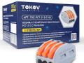 Клемма строительно-монтажная СМК 222-413 PCT-213 3-проводная с рычагом TOKOV ELECTRIC TKE-PCT-213/C100