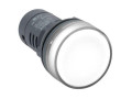 Лампа светосигнальная SB7 d22мм 230В AC бел. моноблочная SE SB7EV07MP