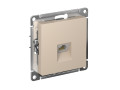 Розетка компьютерная AtlasDesign RJ45 кат.5E механизм песочн. SE ATN001283