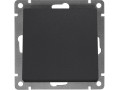 Выключатель 1-кл. СП Афина 10А IP20 механизм графит Universal A0021-Gr