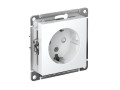Розетка AtlasDesign 16А с заземл. защ. шторки механизм лотос SE ATN001345