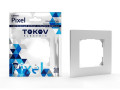 Рамка 1-м Pixel бел. TOKOV ELECTRIC TKE-PX-RM1-C01