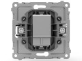 Розетка TV оконечная СП Pixel 1DB механизм алюм. TOKOV ELECTRIC TKE-PX-A1O-C03
