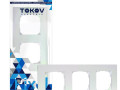 Рамка 3-м Pixel универс. перламутр. TOKOV ELECTRIC TKE-PX-RM3-C04