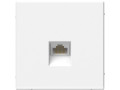 Розетка компьютерная ArtGallery RJ45 кат.6A механизм бел. SE GAL000186