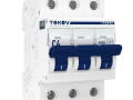Выключатель автоматический модульный 3п C 4А 6кА PRIZMA TOKOV ELECTRIC TKE-PZ60-MCBI-3-4-C